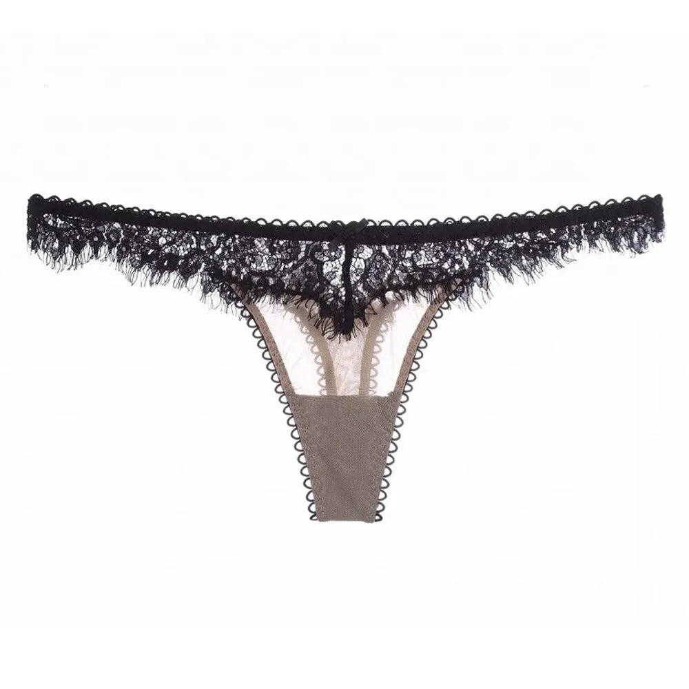 Custom Name Thong Personalized Lace G-String for Women