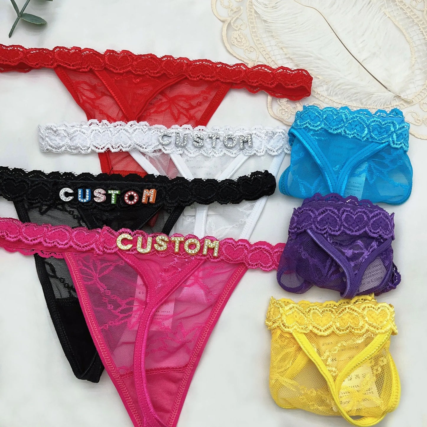 Custom Name Thongs