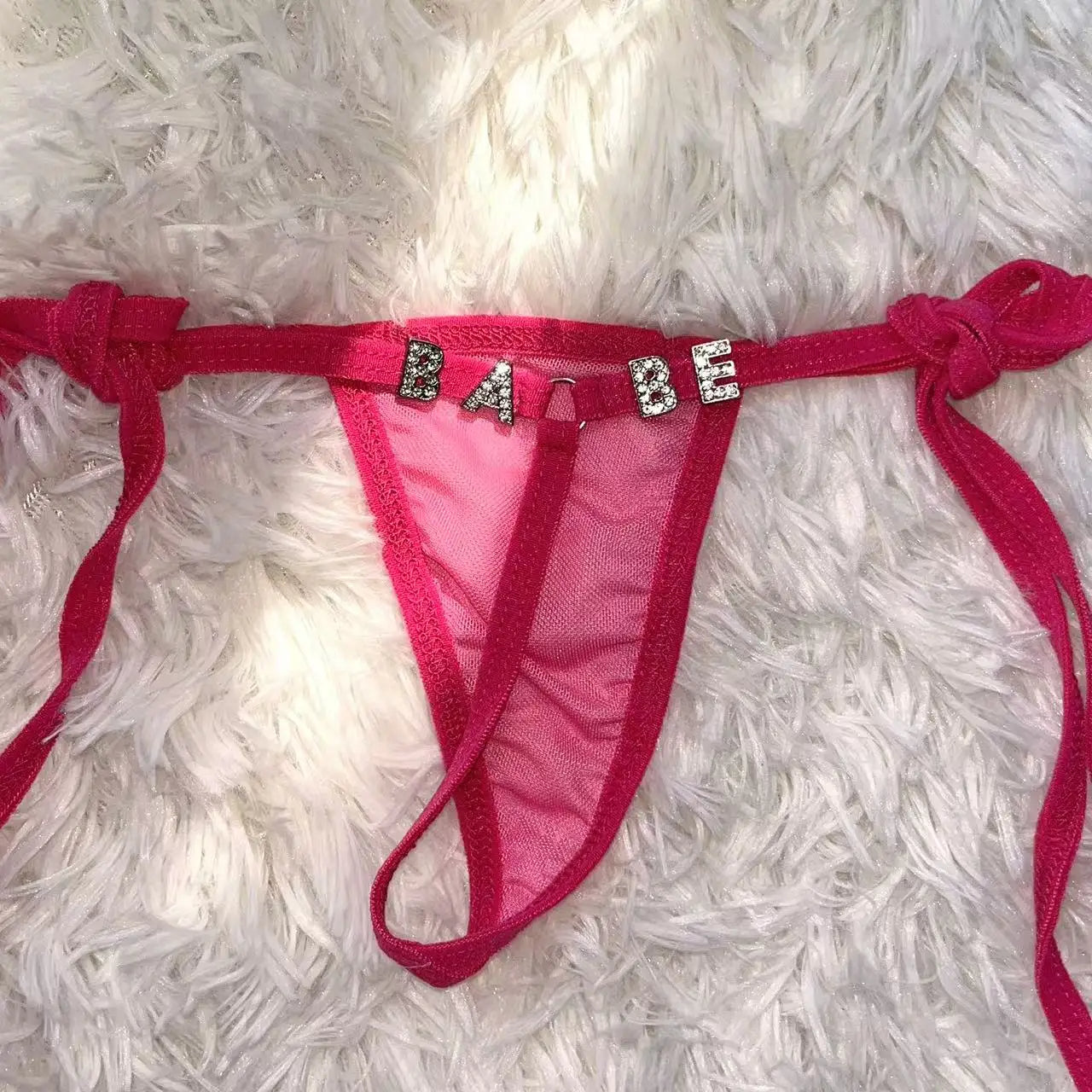 Custom Sexy Thong Panties Personalized Hotwife Lingerie for Women