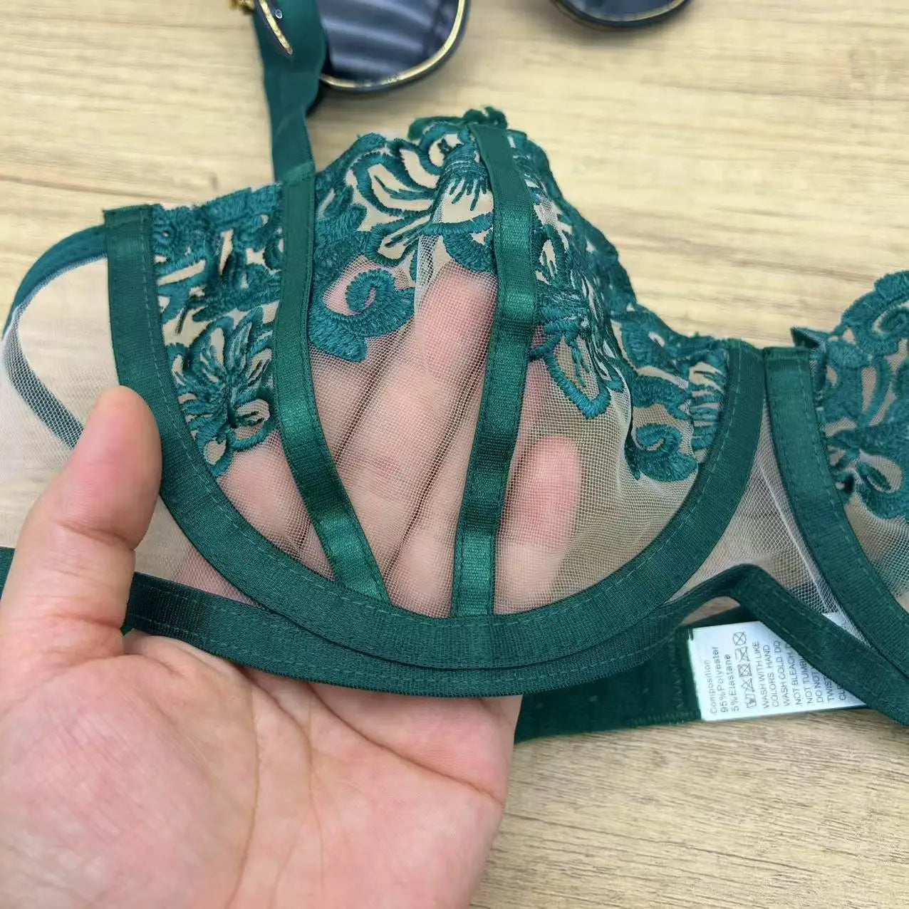 Sage Green Lingerie Set